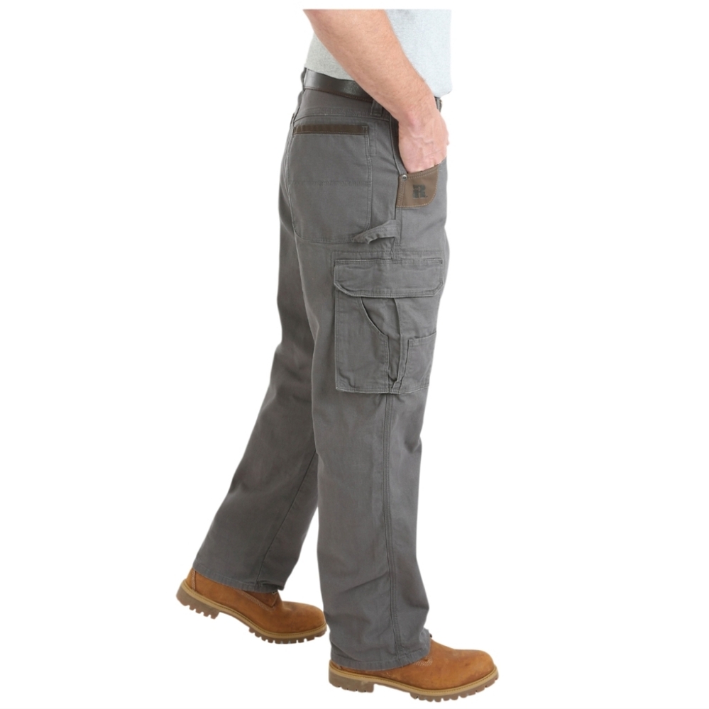WRANGLER Rigg's Workear Men's Charcoal Cargo Pants Size 32 x 32 NWT